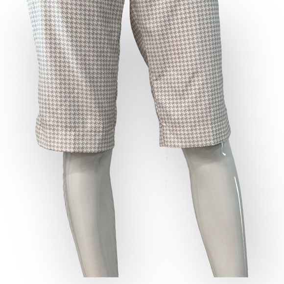 Nike Golf Houndstooth Check Bermuda Shorts - Picture 6 of 11